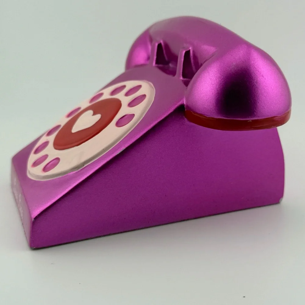 Target Spritz Metallic Pink Retro Telephone Paper Weight Decor